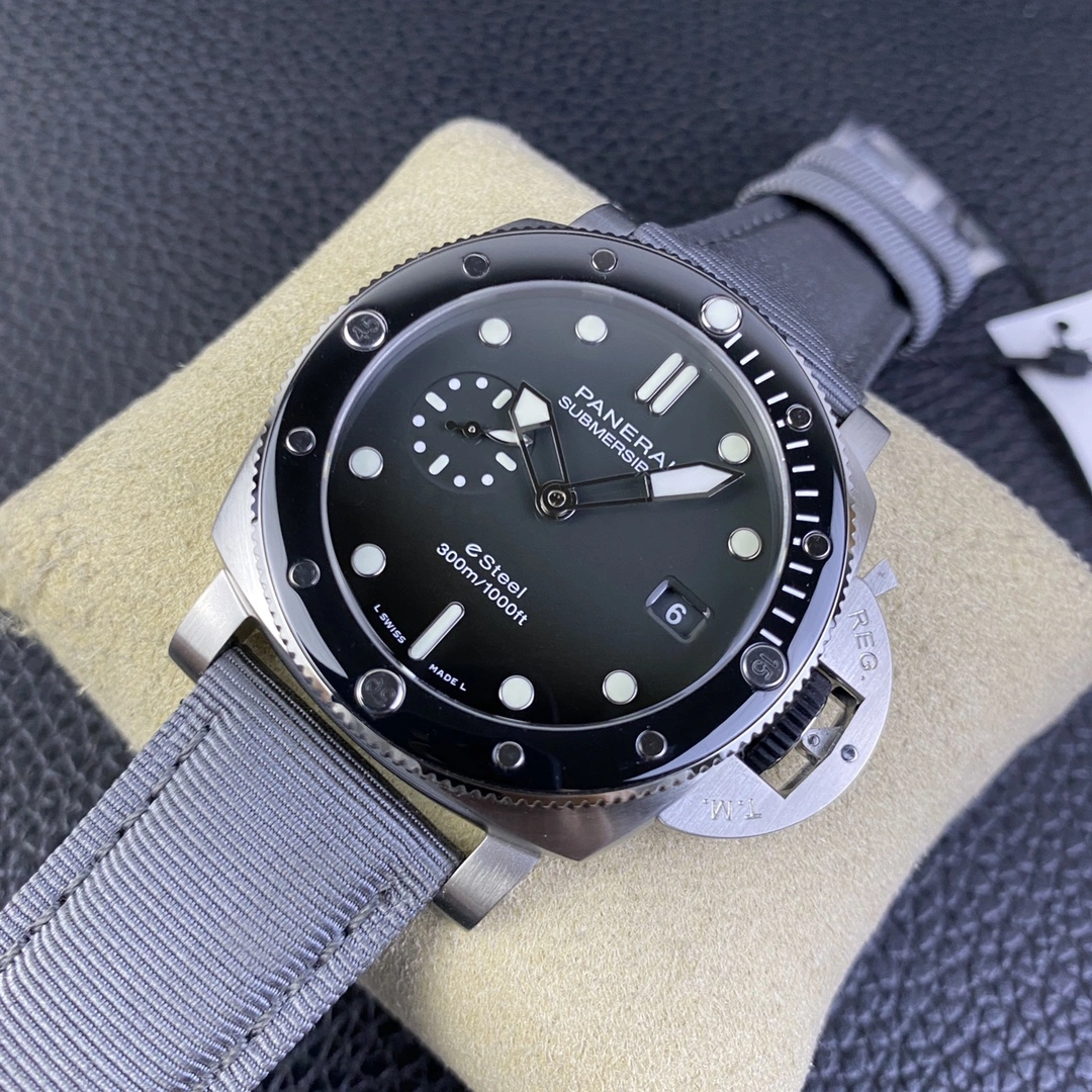 CBD Factory Panerai Submersible QuarantaQuattro 44mm Grigio Roccia (PAM01288) 1:1 Super Clone – DDP.900 Movement BestValue 391